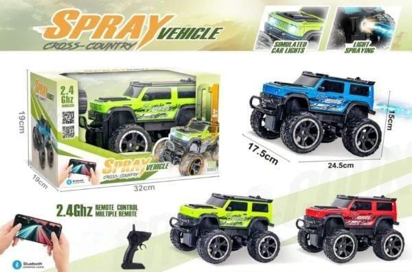 🚙RC Of Road Blutooth Monster Jeep Beast!