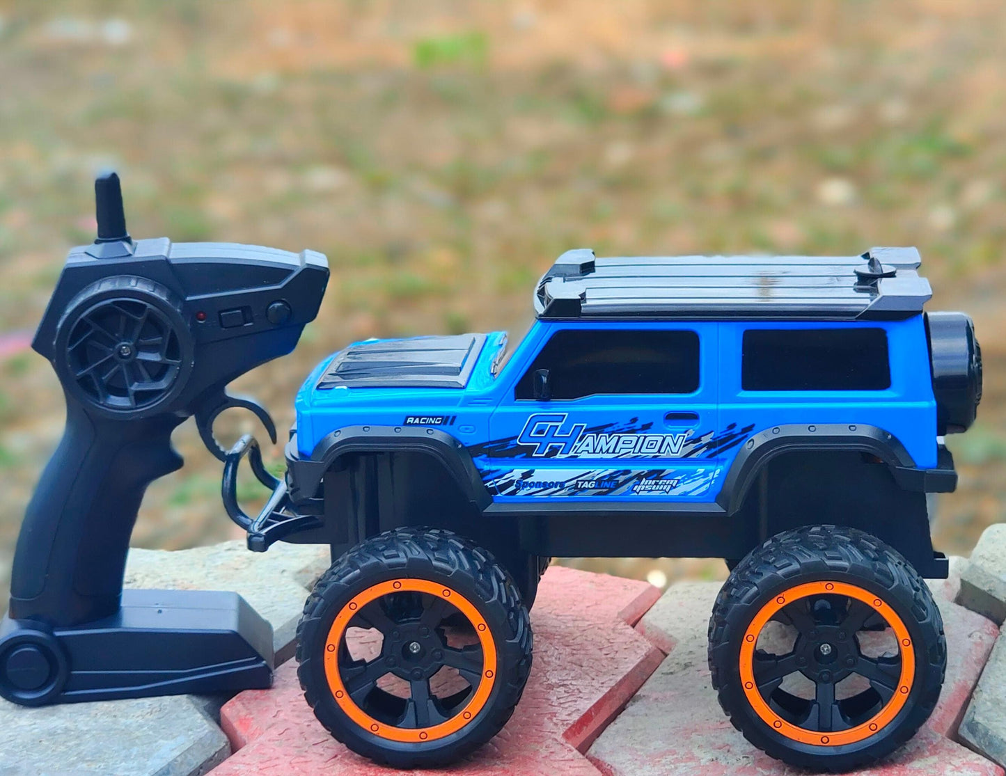 🚙RC Of Road Blutooth Monster Jeep Beast!