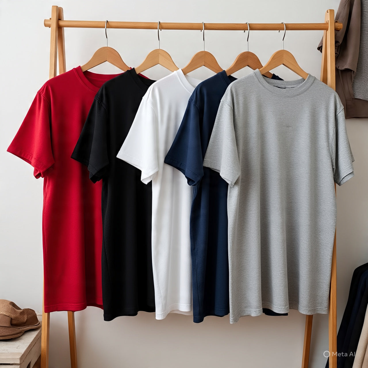 Combo of five 5 Heavy GSM T-Shirts