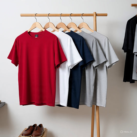 Combo of five 5 Heavy GSM T-Shirts