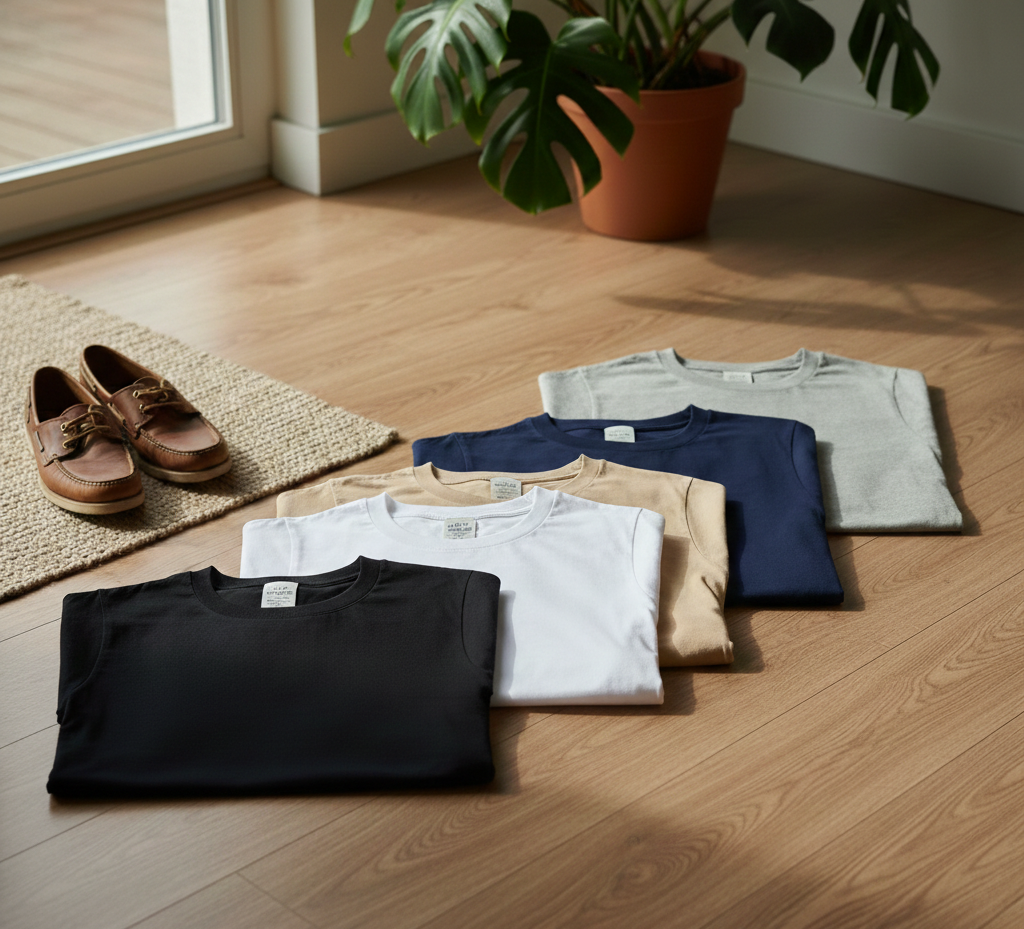 COMBO OF 5 COTTON UNISEX T-SHIRTS