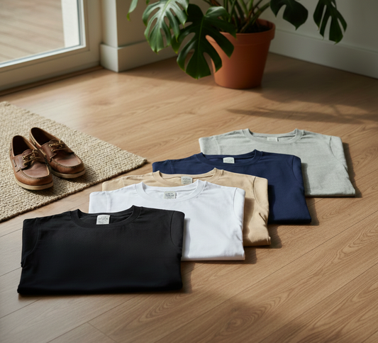 COMBO OF 5 COTTON UNISEX T-SHIRTS